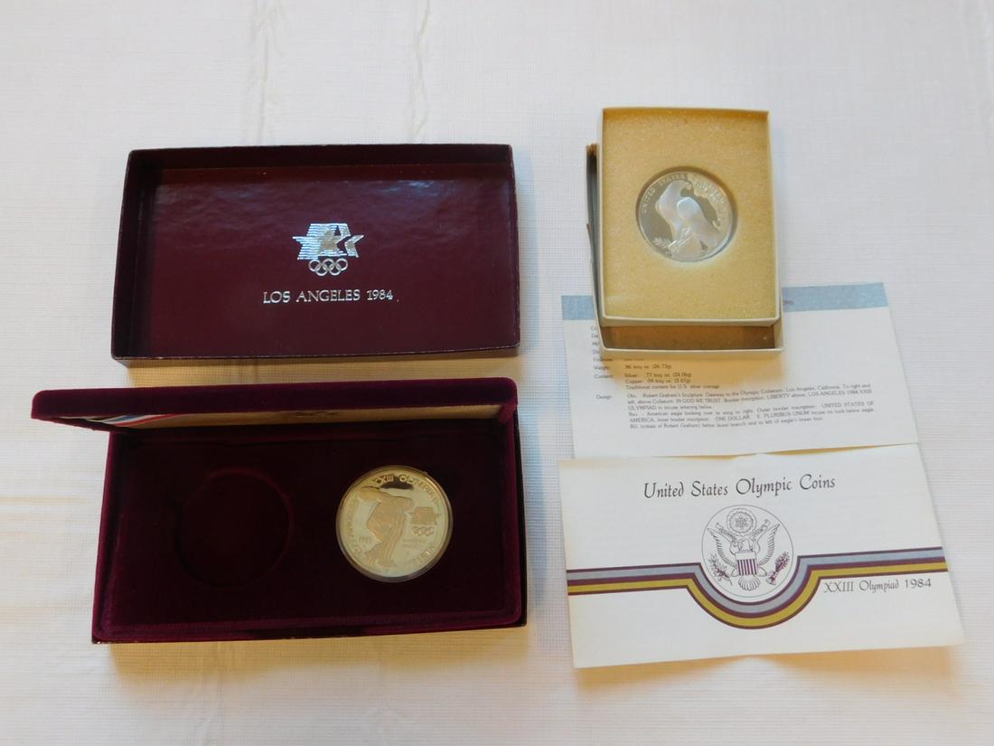 U.S. Olympic Silver Dollar Set (1 of 6)