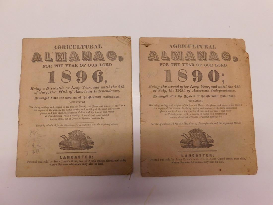 2 Agricultural Almanacs (1 of 4)
