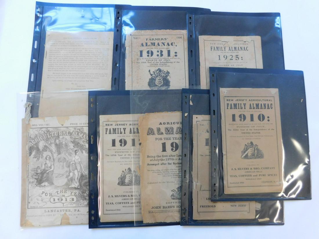 9 Vintage Almanacs (1 of 9)