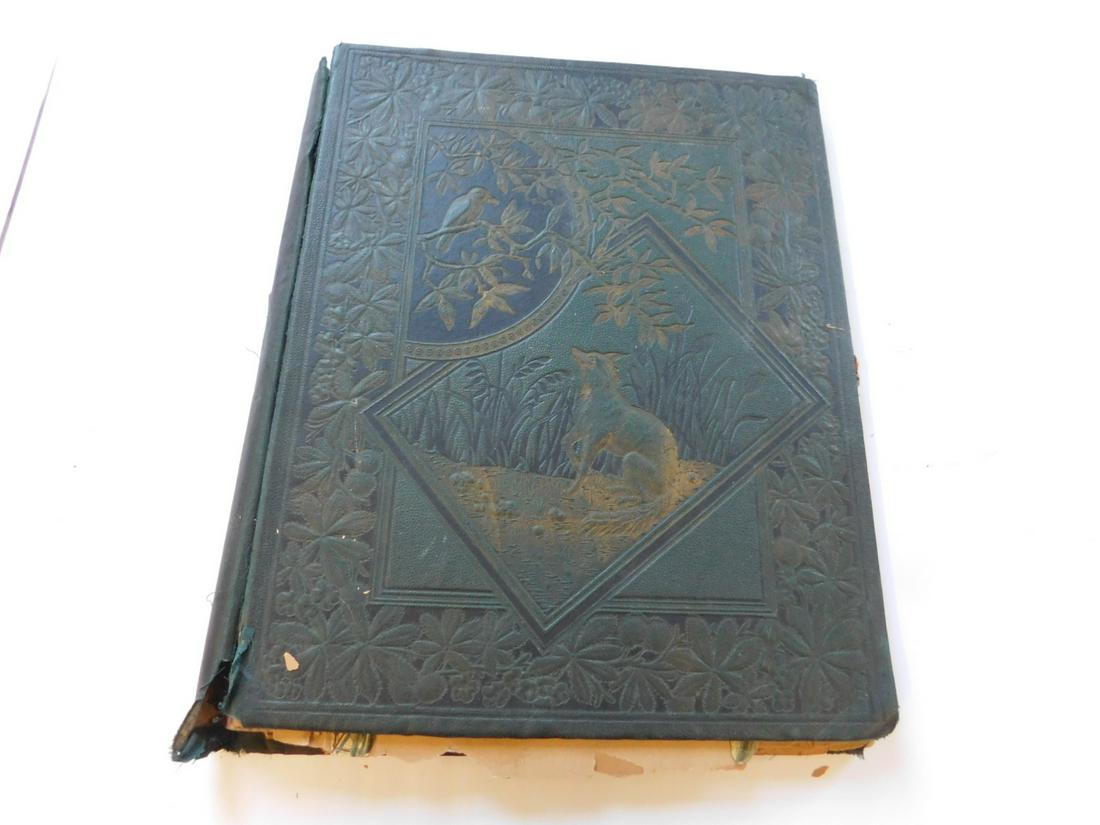 Antique Paper Cut Outs Scrapbook Album (1 of 10)