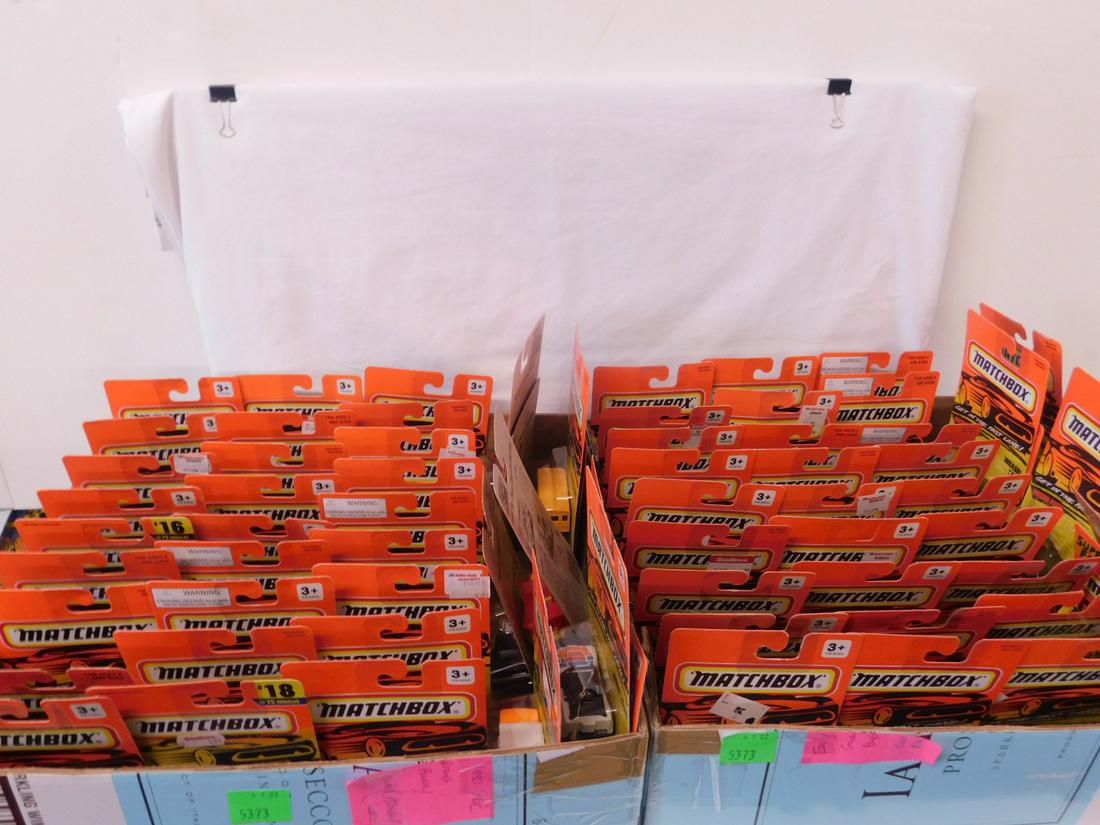 Matchbox Vehicles NIP: Matchbox Vehicles, Get In The Fast Lane, new old stock, single vehicle packs including: two #3 (different color), six 16 (2DC), three 18 (duplicate), two twenty (dup), 23, six 25 (2DC), two 2c (dup),