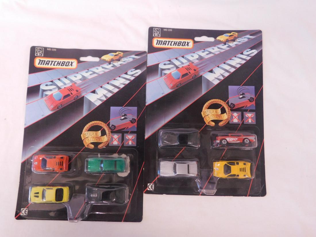2 Matchbox 1990 Superfast Mini NOS (1 of 3)
