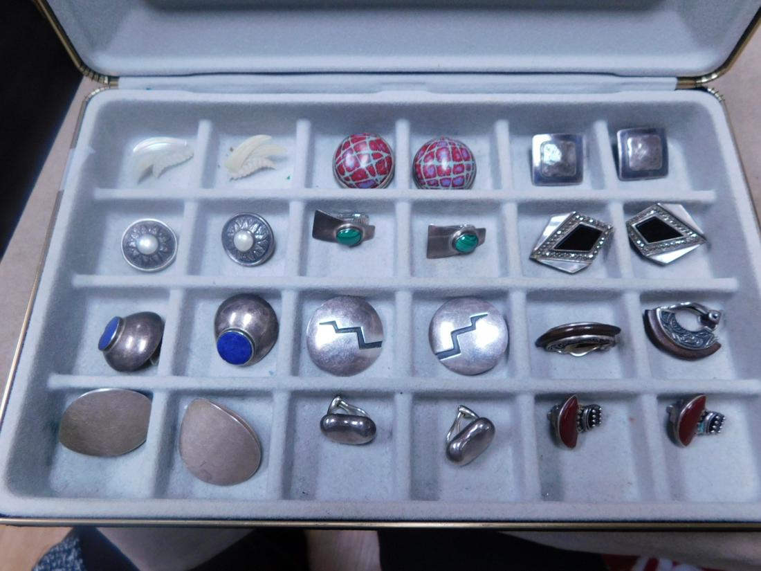 12 Pairs Sterling Silver Earrings (1 of 6)