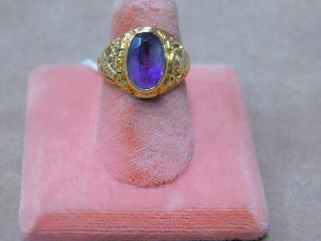 14k YG Amethyst Ring (1 of 4)