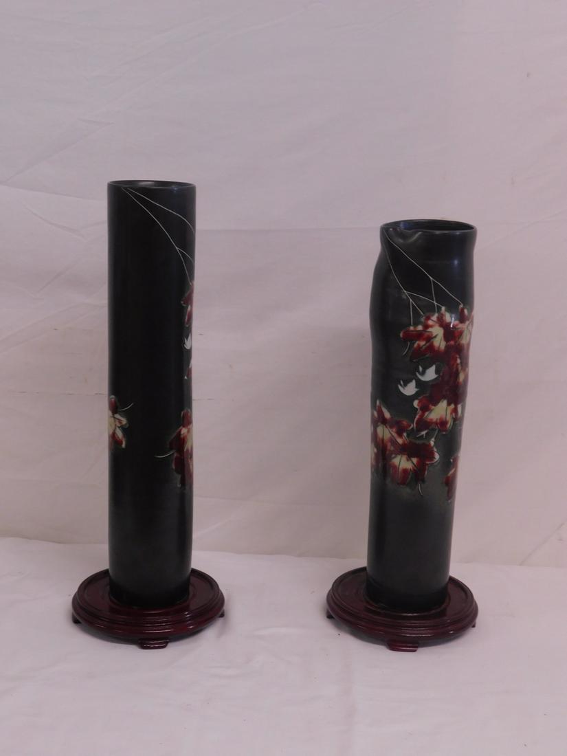 Pr Chinese Porcelain Vases (1 of 8)