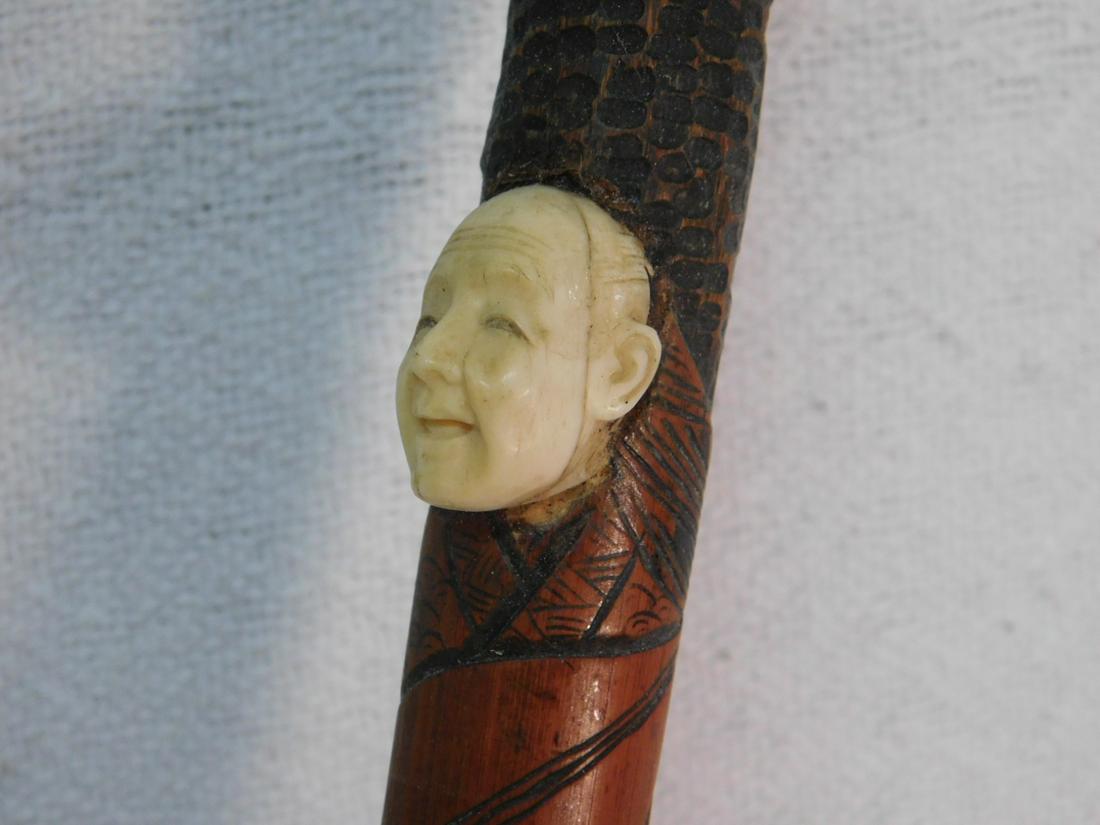 Chinese Carved Cane (1 of 8)