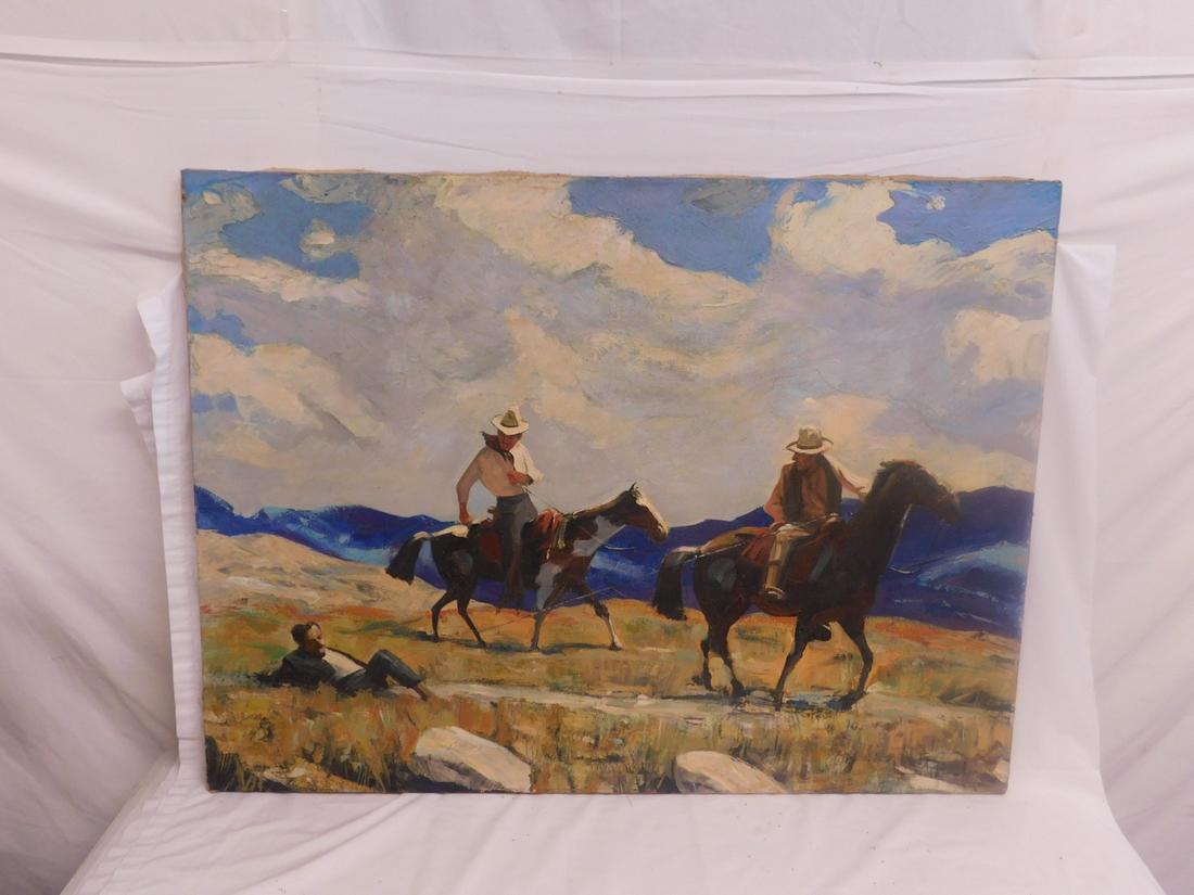 American Cowboy Painting (1 of 6)