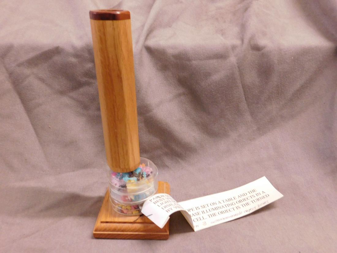 Signed Wood Parlor Scope (1 of 7)