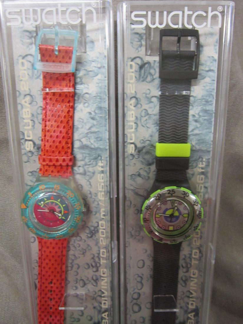 2 Swatch Watches Scuba 200 (1 of 4)