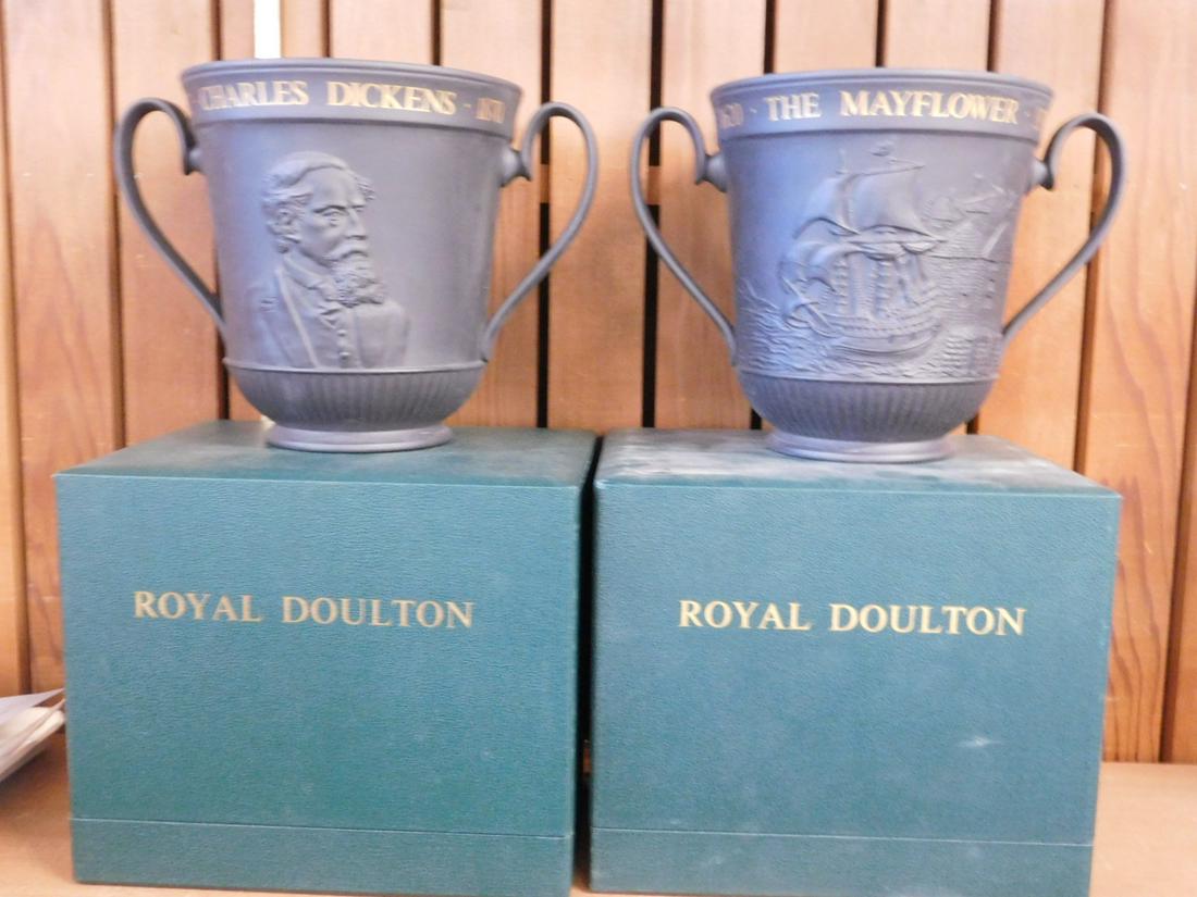 2 Large Royal Doulton Presentation Cups (1 of 7)