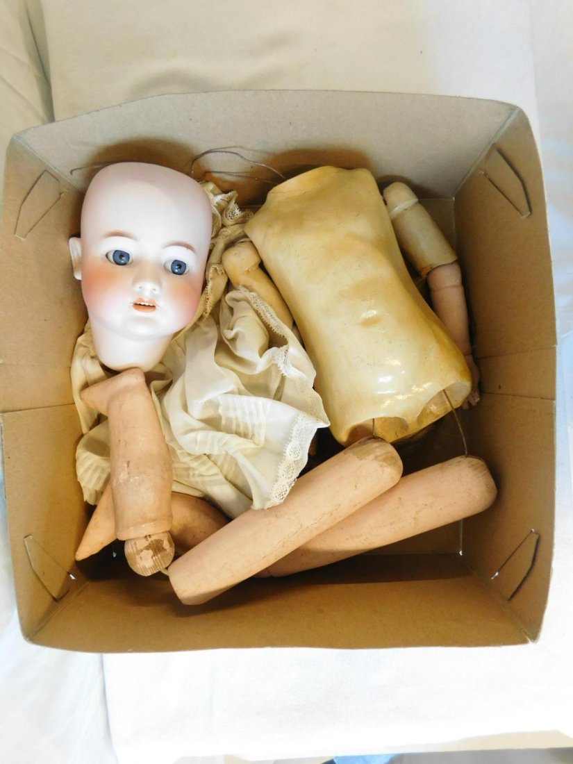 S & H, CM Bergman Bisque Head Doll (1 of 7)