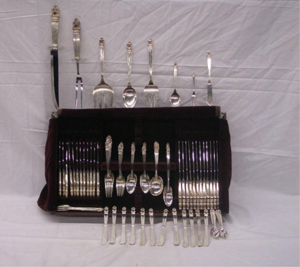 International Sterling Silver Flatware Set