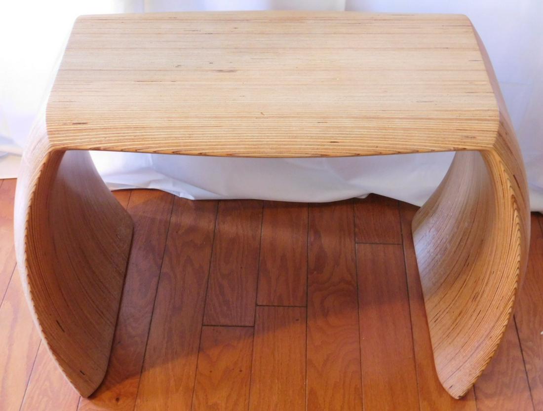 Signed Craig Siebeneck artisan hand made bench (1 of 5)