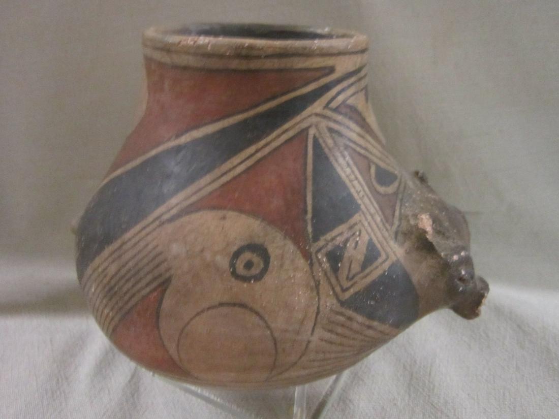 19th c. Carved Pottery Jar (1 of 4)