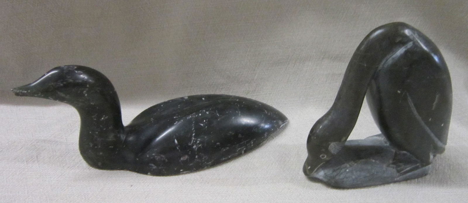 2 Inuit Stone Carvings (1 of 5)