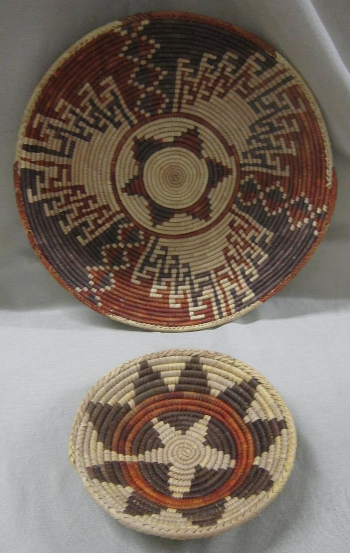 2 Navajo Coiled Baskets (1 of 5)
