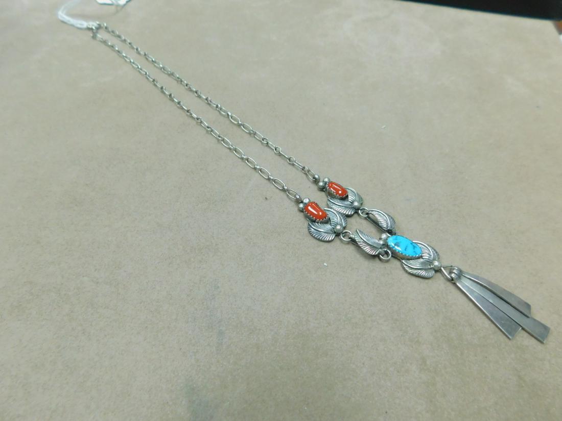 Sterling Navajo Necklace (1 of 4)