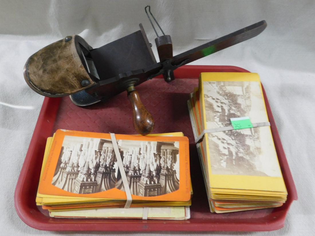 Antique Stereopticon & Slides (1 of 7)