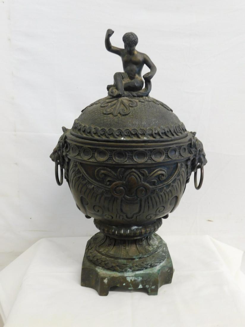 Classical Bronze Covered Urn (1 of 5)