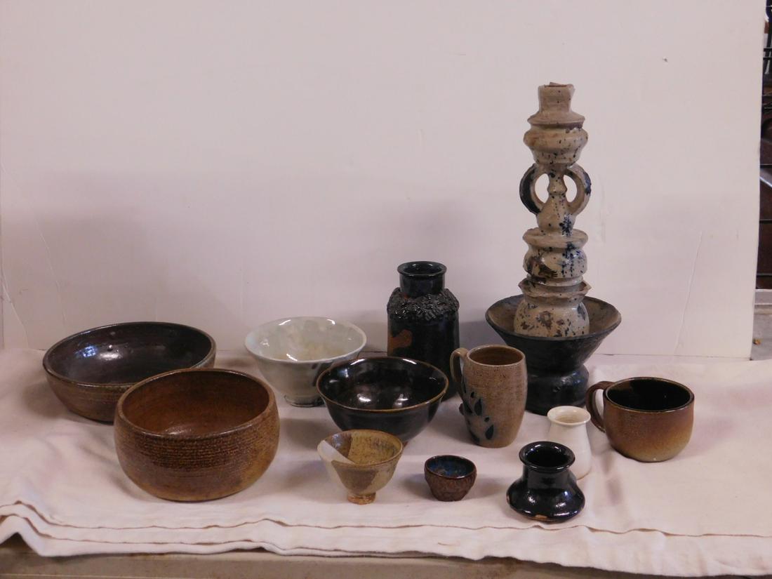 12 Studio Art Pottery Pieces (1 of 8)