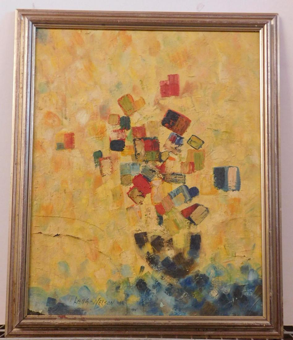 Lang Nelson, Abstract Painting (1 of 7)