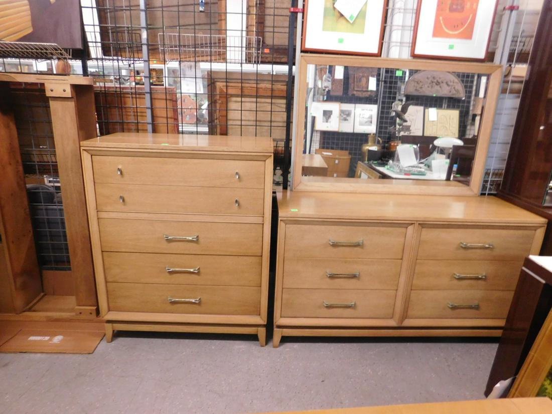 Drexel 4 Pc MCM Bedroom Set (1 of 9)
