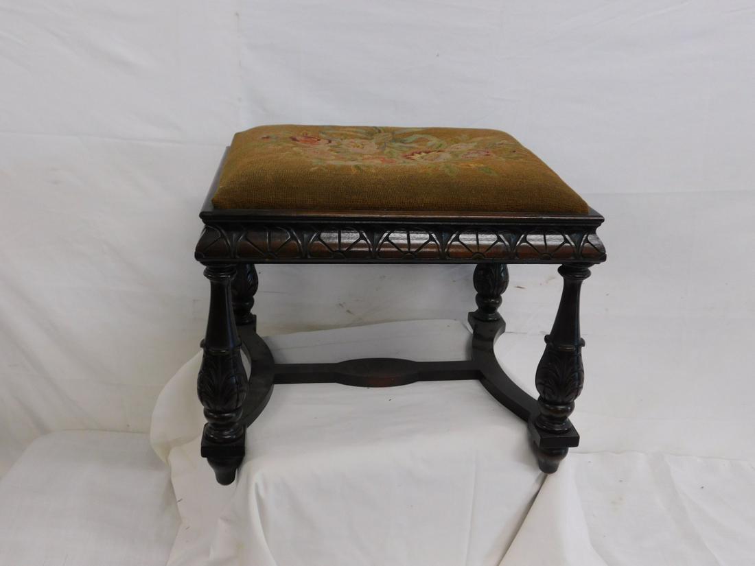 Jacobean Style Footstool (1 of 10)