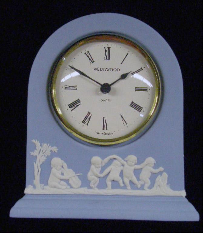 37 Wedgwood Jasperware Clock