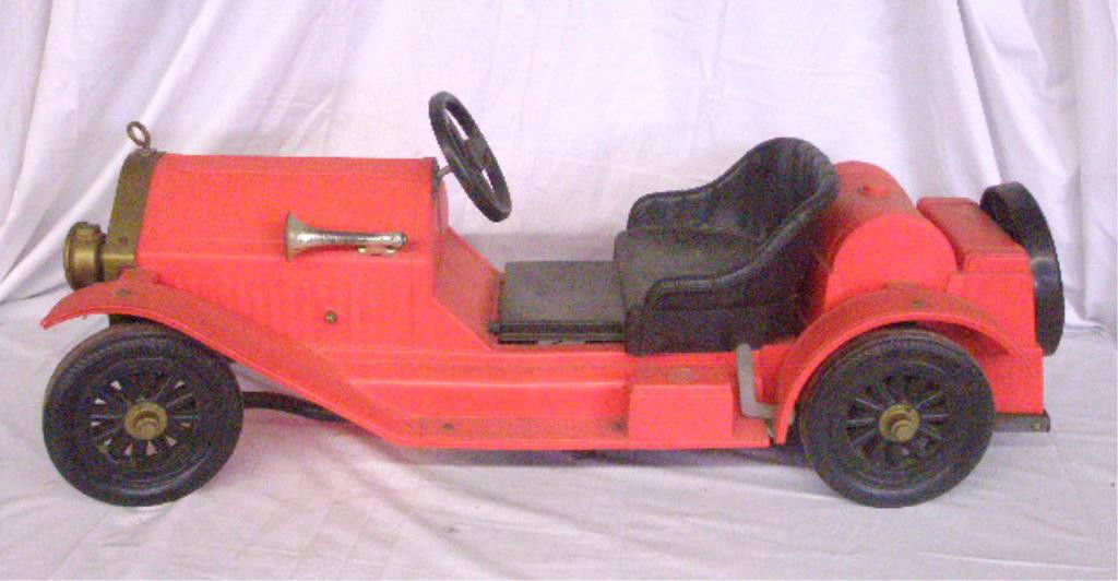plastic pedal car