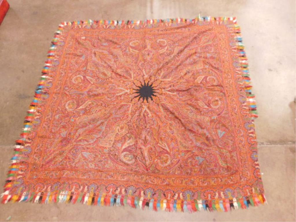 19th C. Woven Paisley Shawl (1 of 6)