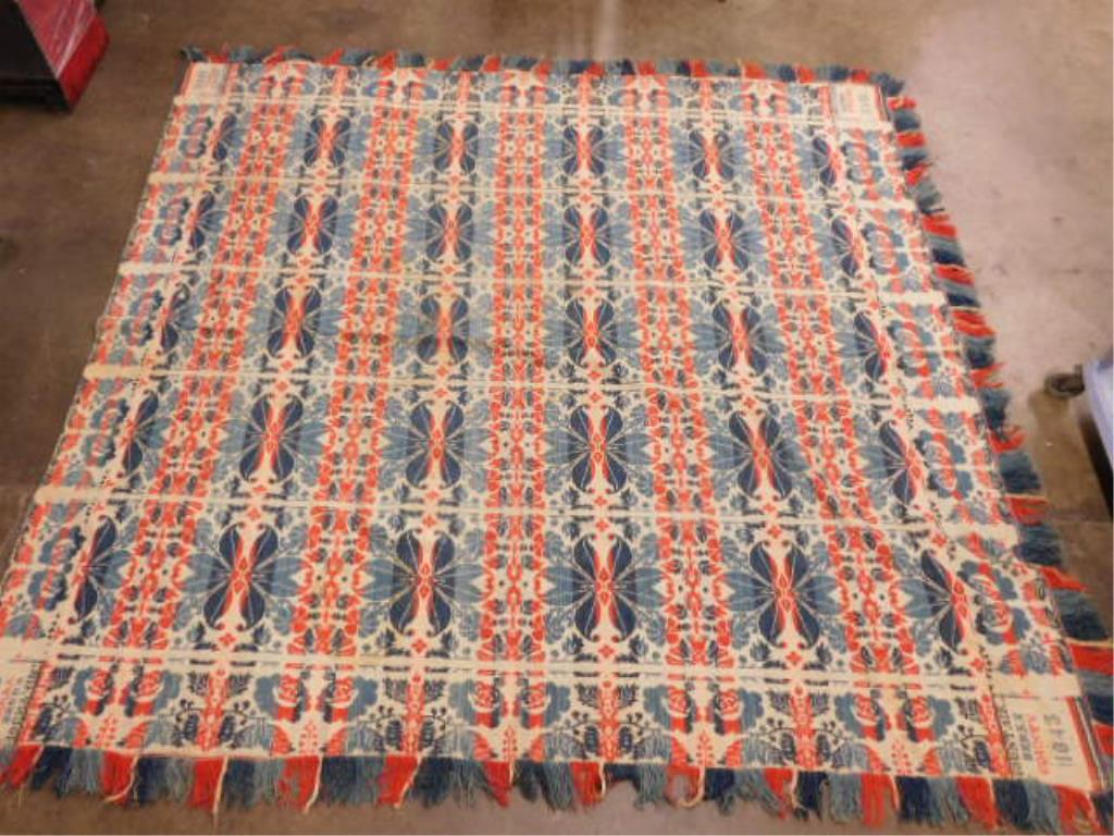 1843 Jacquard Coverlet (1 of 7)