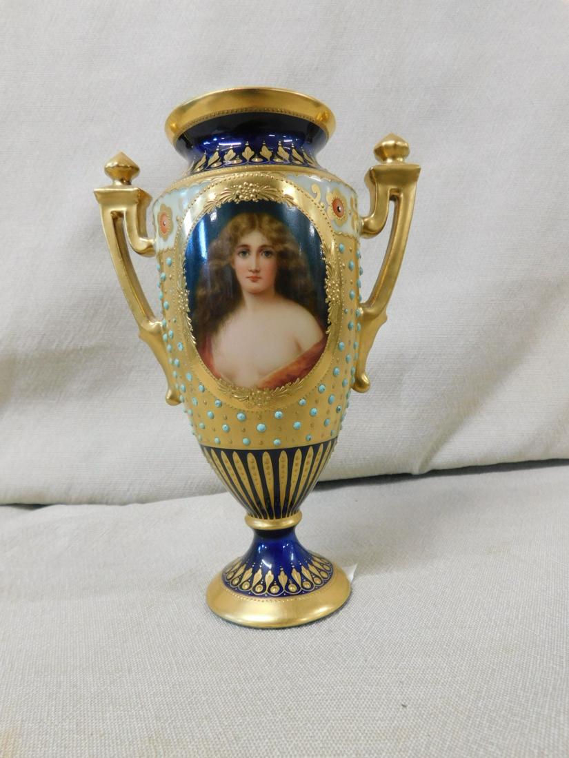 German Porcelain Cabinet Vase (1 of 5)