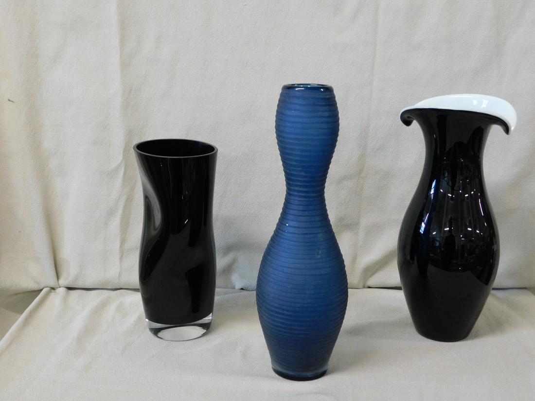 {3} Orrefors & Murano Glass Vases (1 of 4)