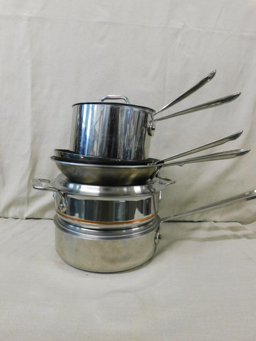 5 All Clad Pots & Pans (1 of 3)