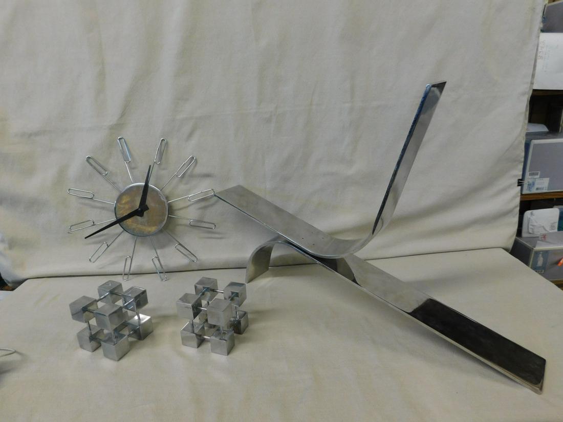 Modern Era Chromed Sculptures (1 of 4)
