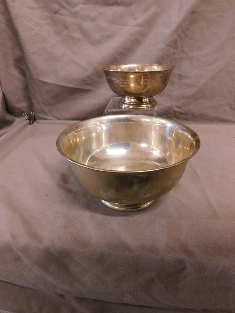 2 Sterling Silver Revere Bowls (1 of 8)
