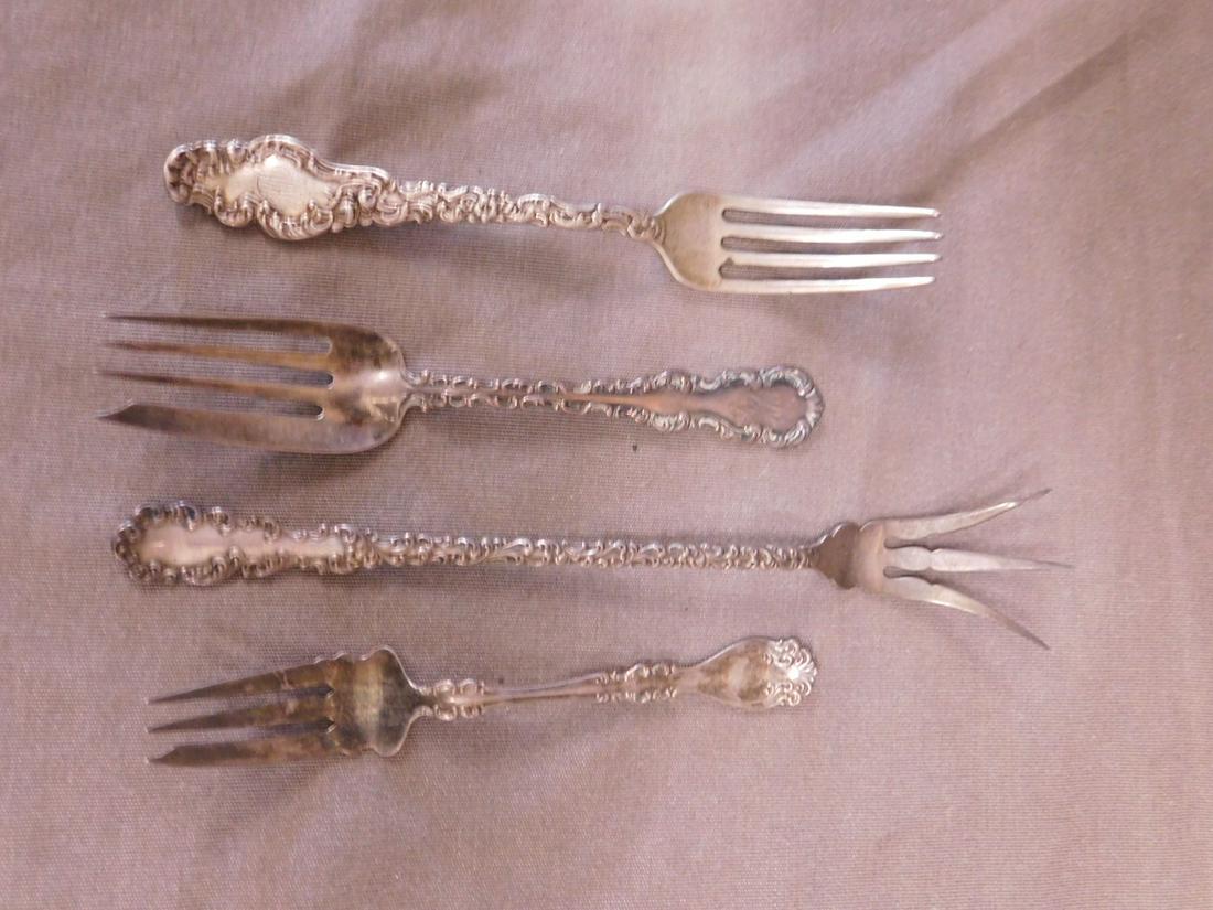 4 Sterling Serving Forks (1 of 3)