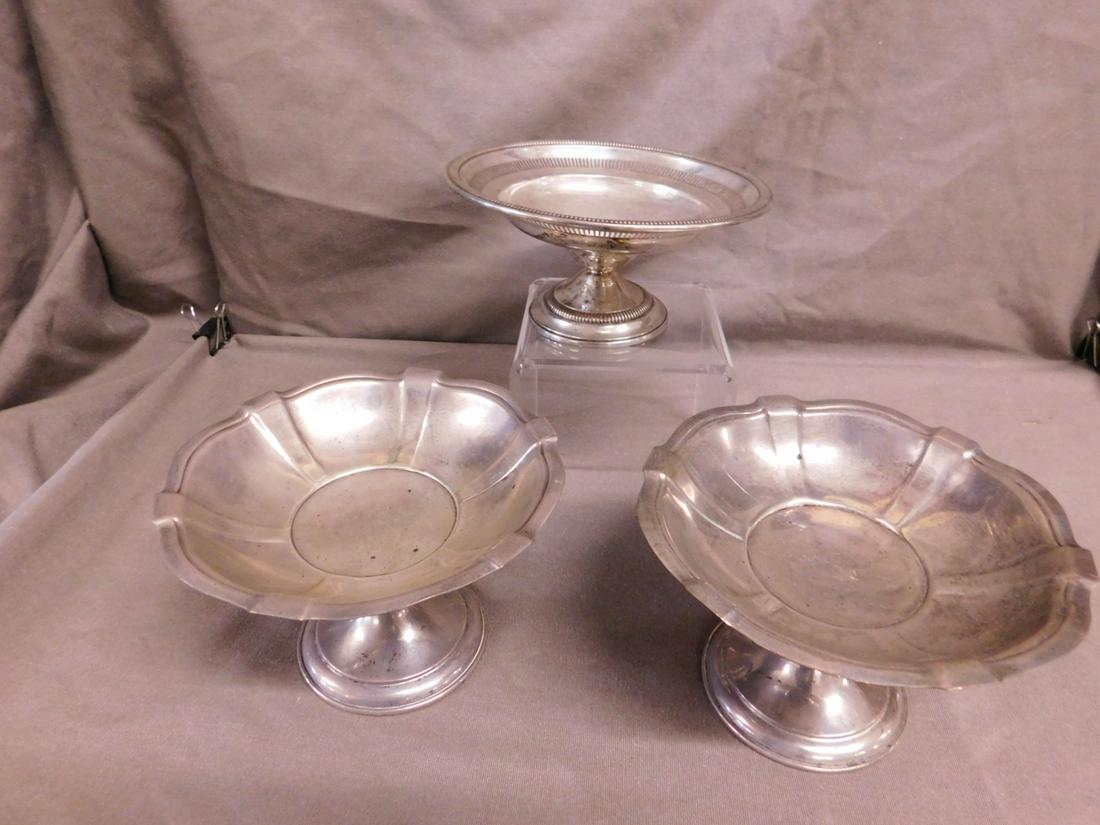Three Sterling Silver Compotes (1 of 5)