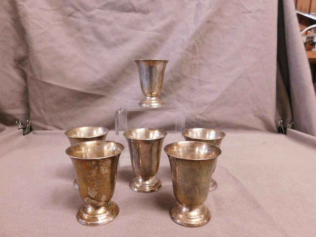 6 Sterling Silver Cups (1 of 6)