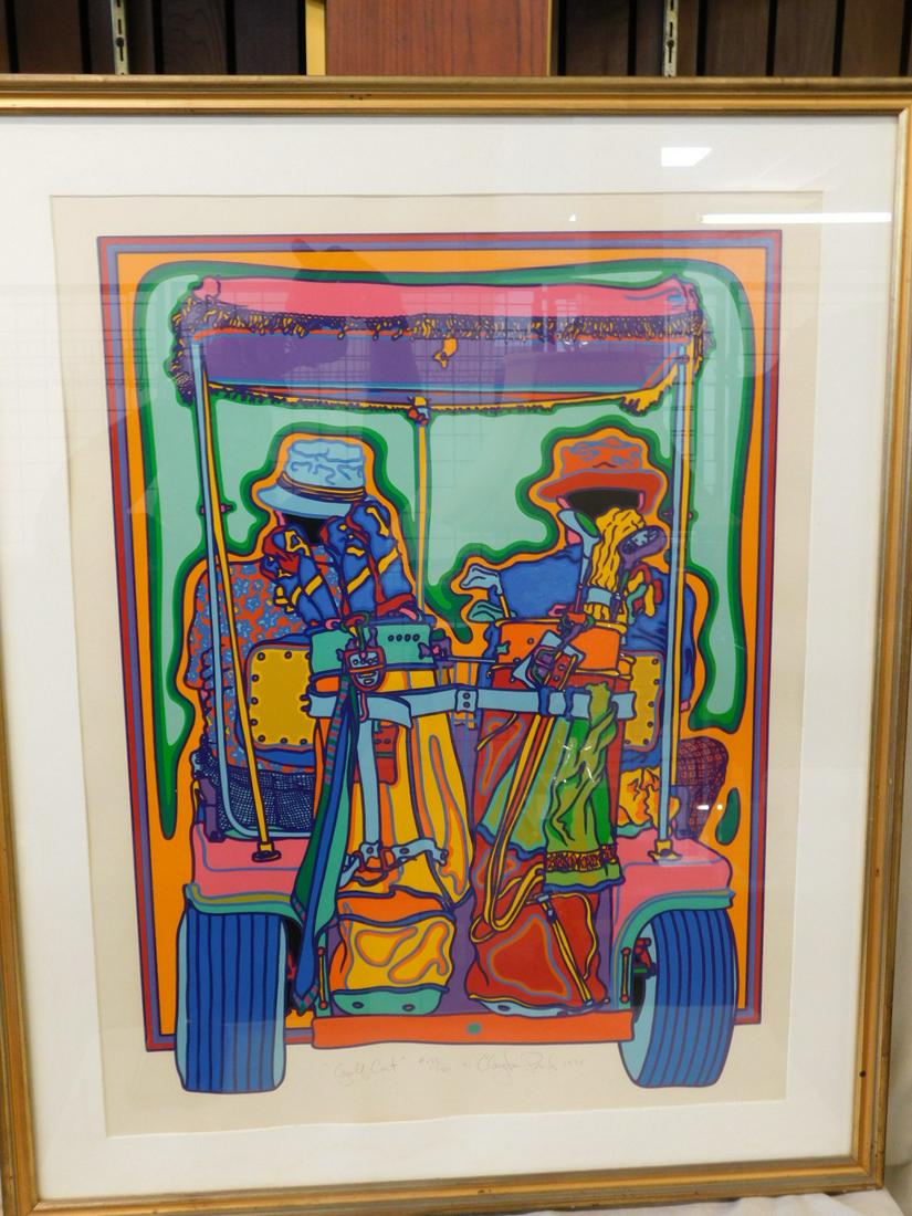 Clayton Pond Lithograph (1 of 4)