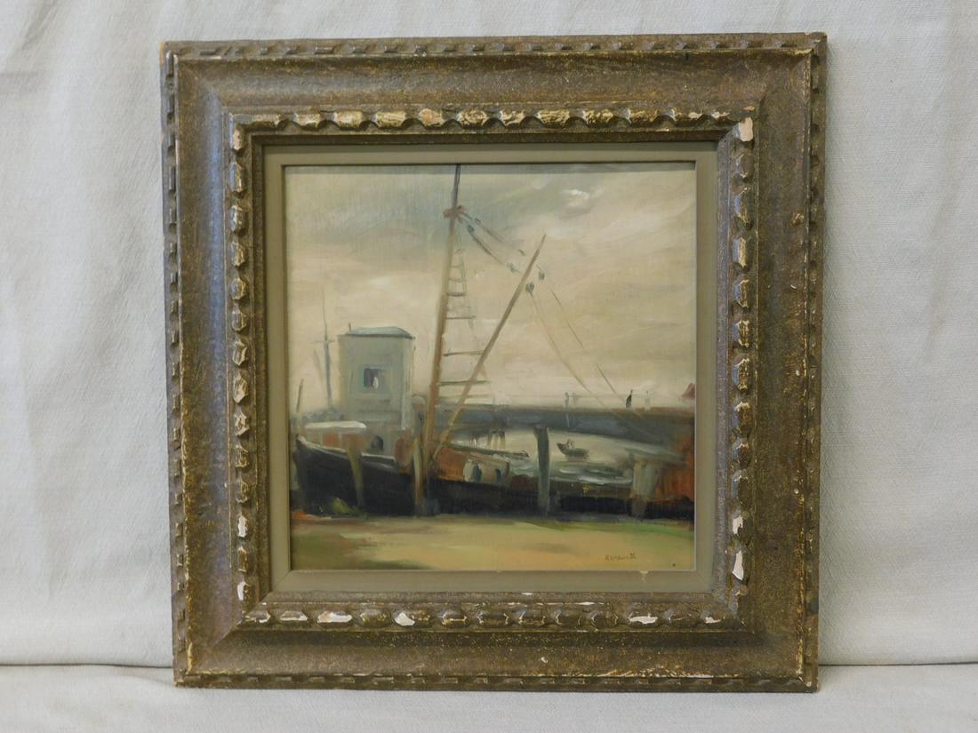 (Seymour) Remenick Signed Painting (1 of 7)