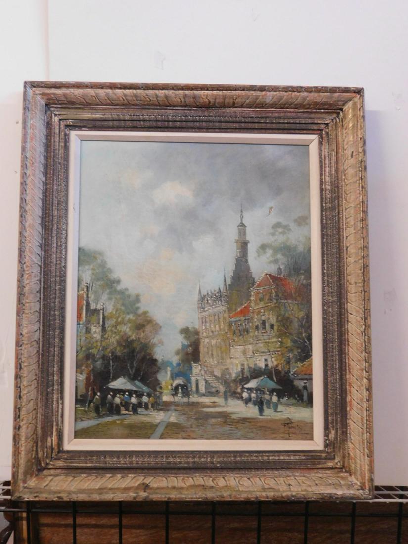 H. Hoberts, Dutch Cathedral Painting (1 of 6)