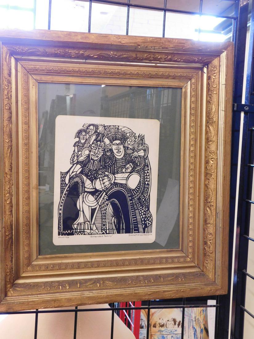 Emmett Wigglesworth Lithograph (1 of 5)