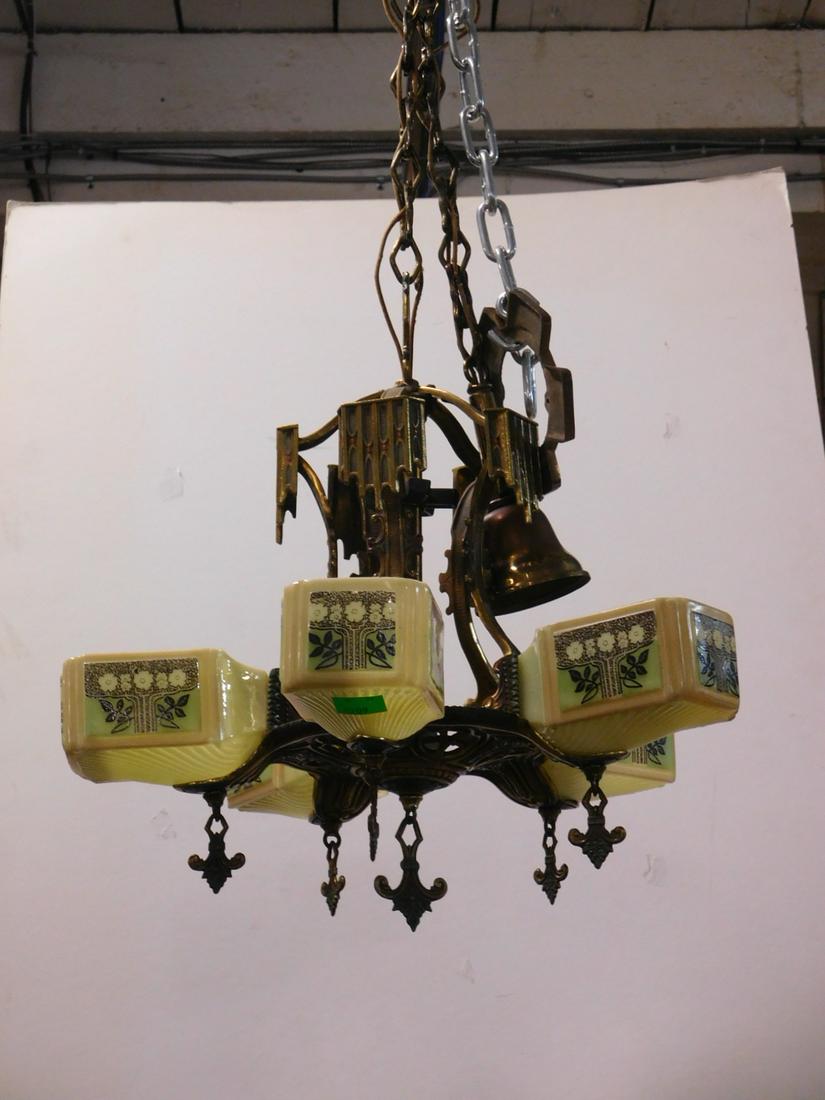 Art Deco Chandelier (1 of 6)