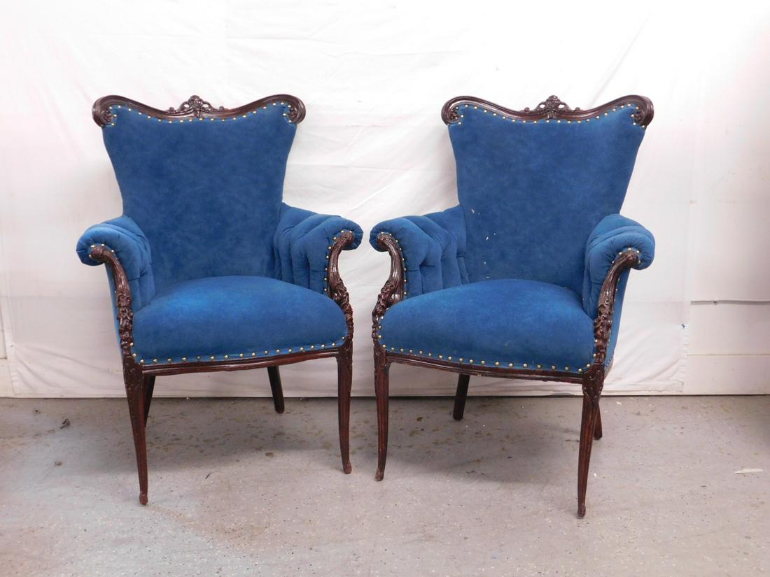 Pr Designer Arm Chairs (1 of 9)