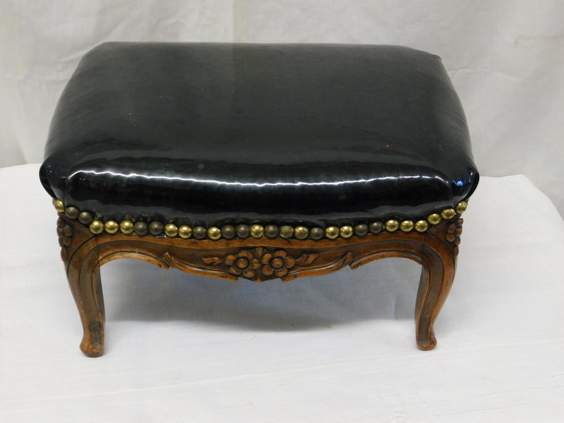 Louis XV Style Foot Stool (1 of 3)