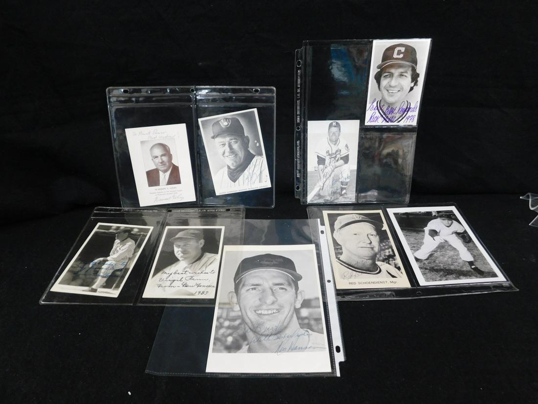 MLB Player Signed Photos (1 of 6)