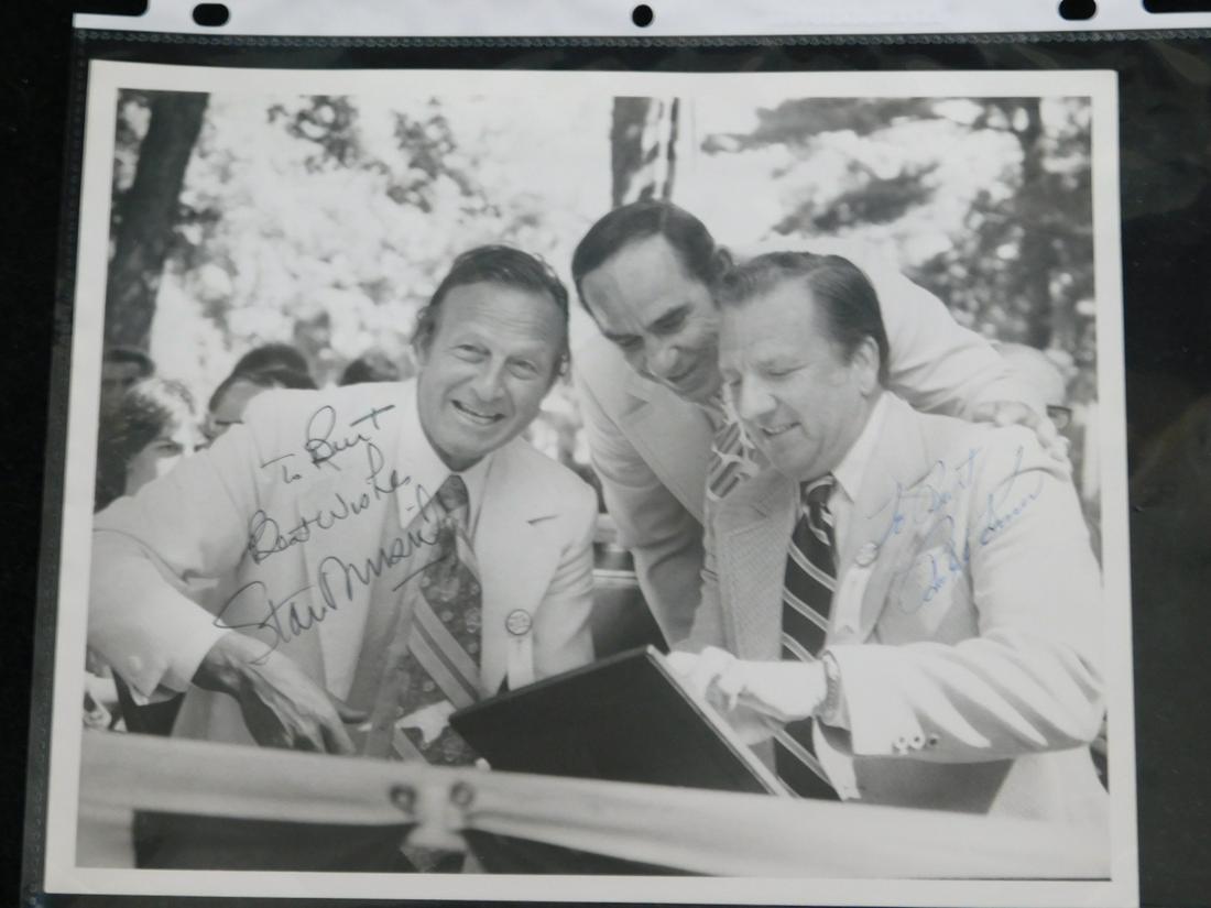 Musial / Kiner Signed Candid Photo (1 of 6)