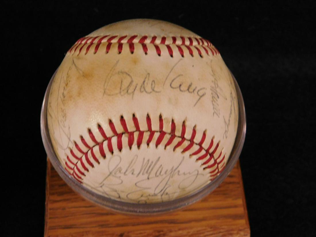 1982 NY Yankees Team Signed Baseball (1 of 7)