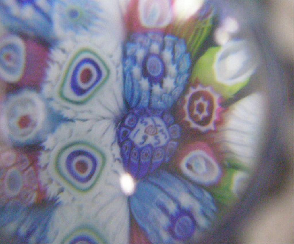 St. Louis Faceted Crystal Mushroom Paperweight - 4